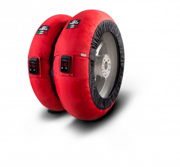 CAPIT - SUPREMA VISION PRO TYRE WARMERS M/XXL "RED" - Click Image to Close