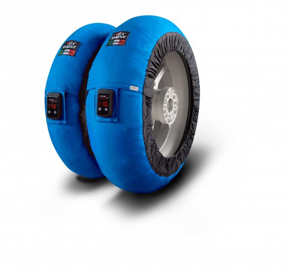 CAPIT - SUPREMA VISION PRO TYRE WARMERS M/XL "BLUE" - Click Image to Close