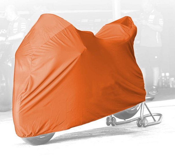 CAPIT - INDOOR MOTORCYCLE COVER "ORANGE" - Click Image to Close